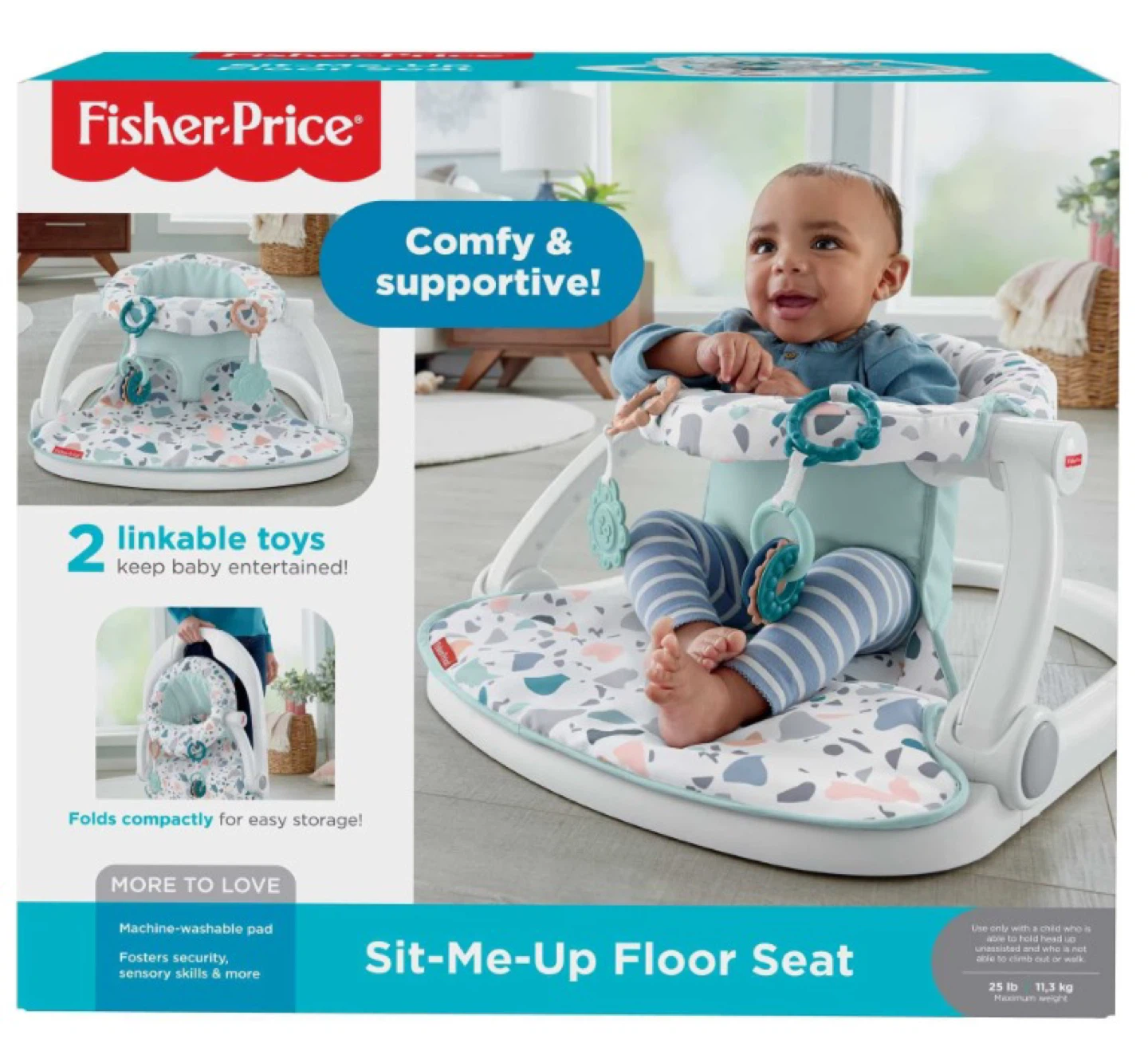Fisher-Price Sit- Me-Up chair Floor Level Baby Seat - photo 2