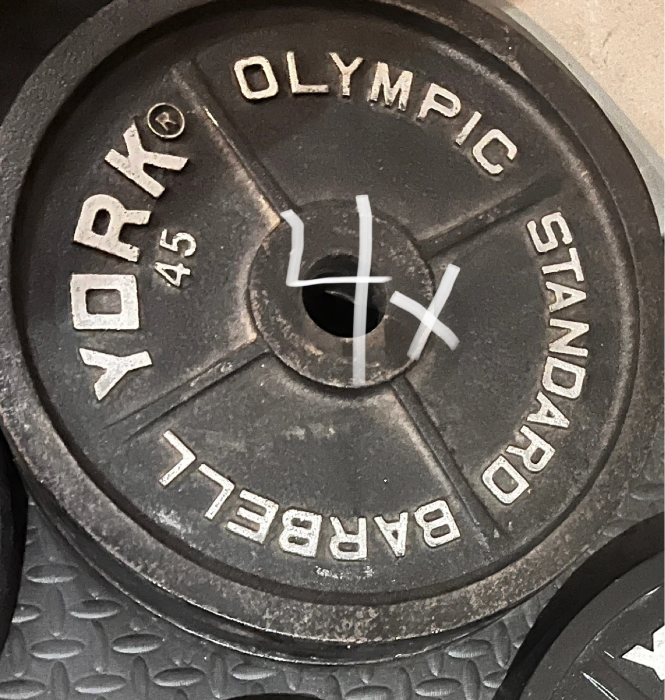 Weights Olympic plates / gym equipment