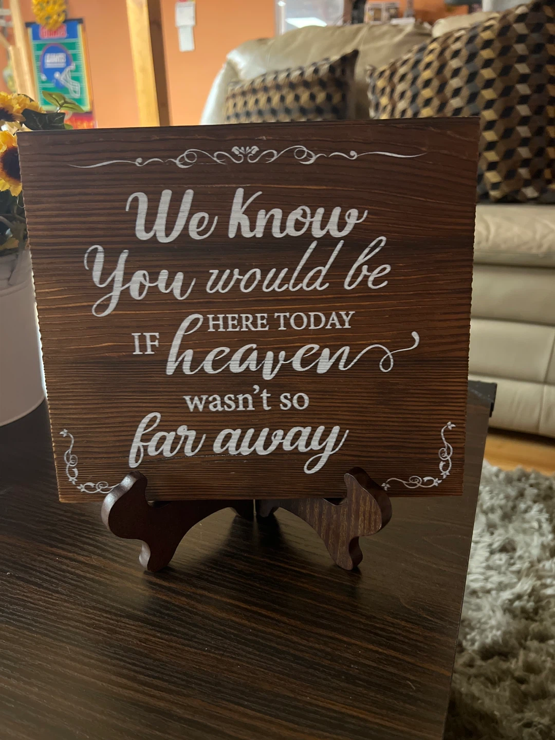 Wooden Memorial Sign - photo 2