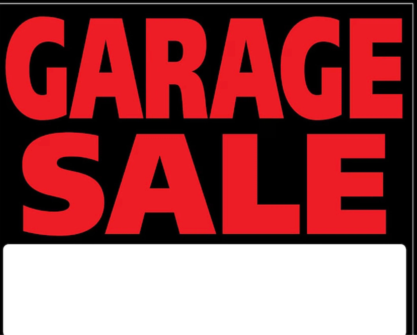 Garage Sale Sign