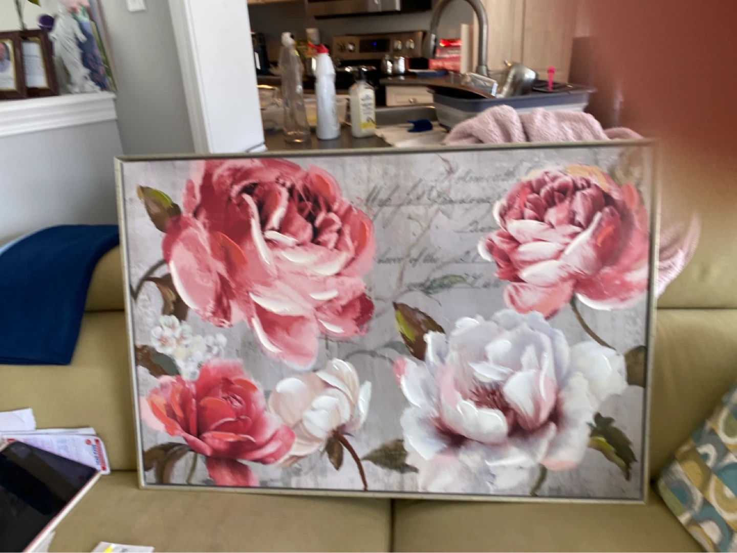 Floral Wall Art Canvas Print - photo 2