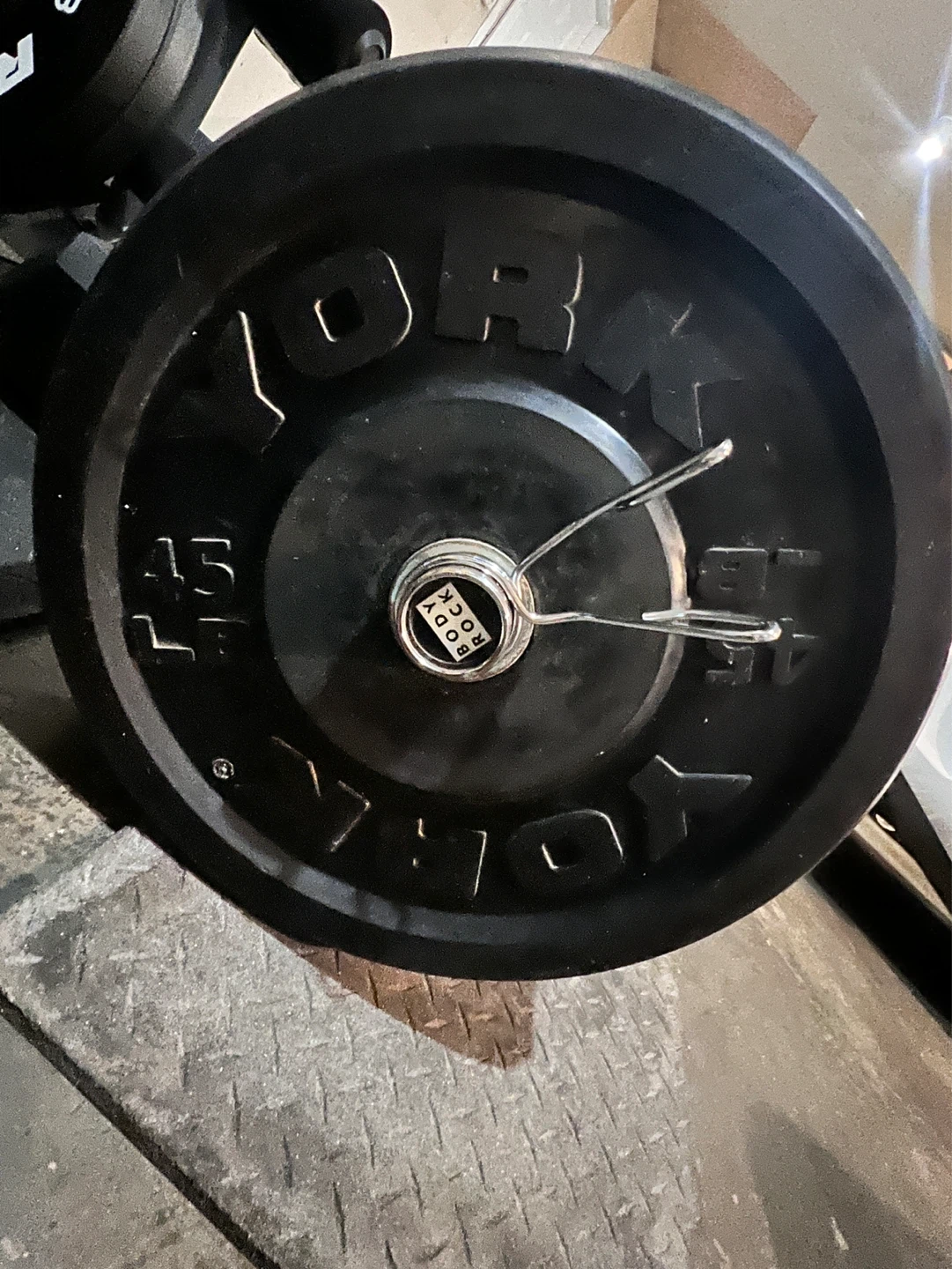Weights bumper plates / workout