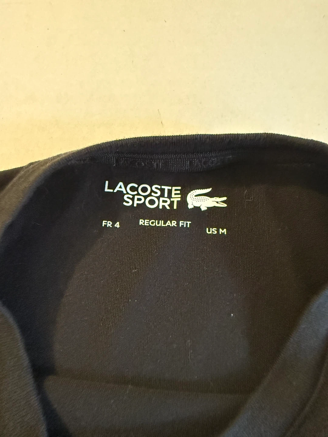 Lacoste Sport T-Shirt Black Size M - photo 2