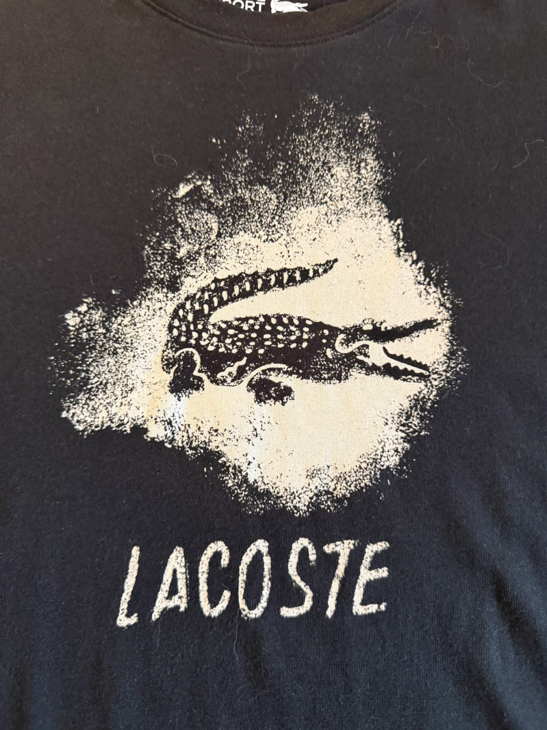 Lacoste Sport T-Shirt Black Size M - photo 3