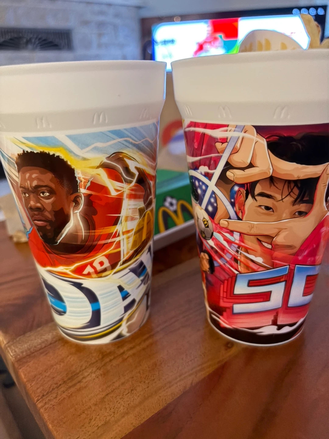 McDonald's DC Comics Justice League Cups