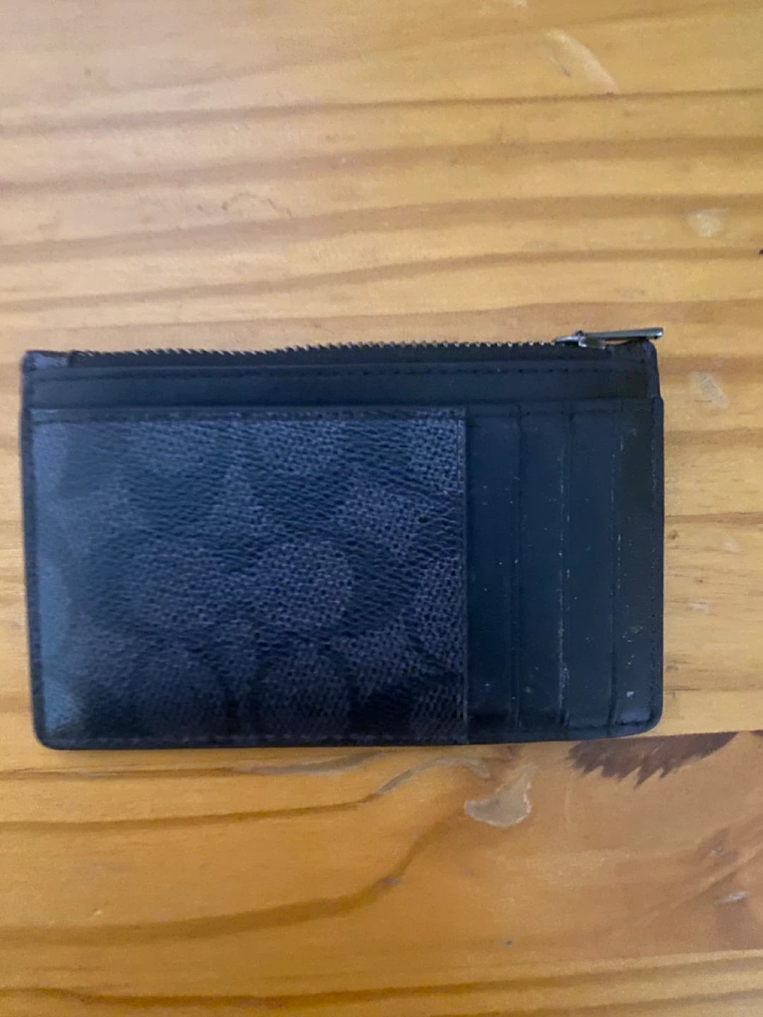 Coach Zip Card Holder