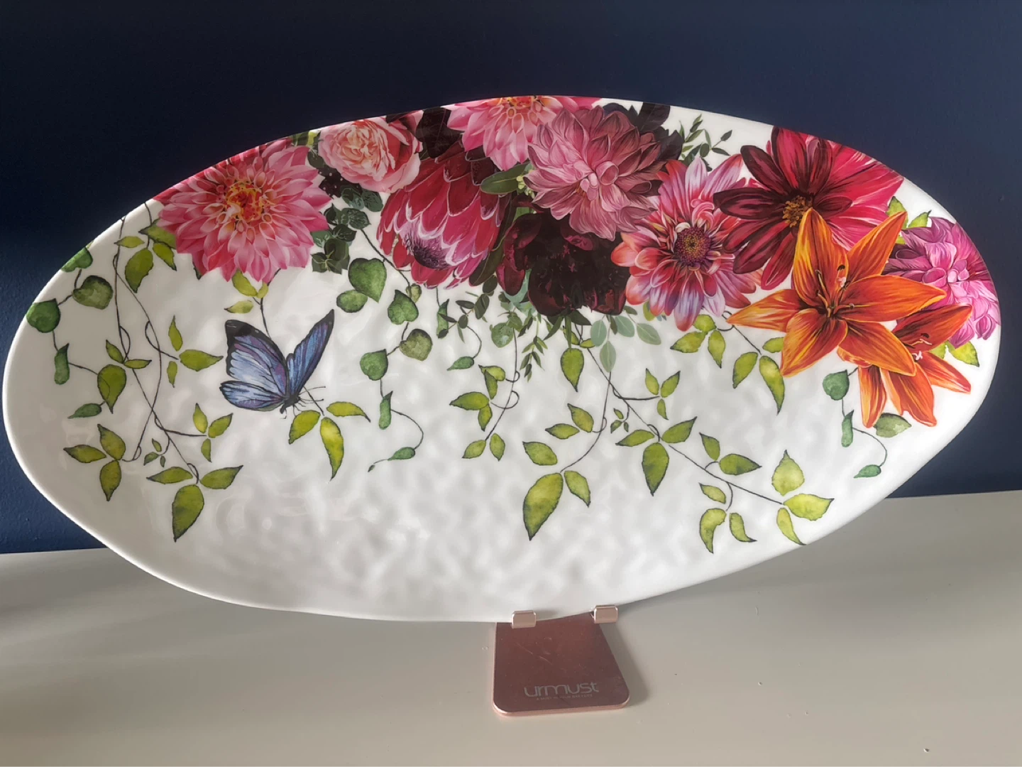 Michel Design Works Melamine Oval Platter