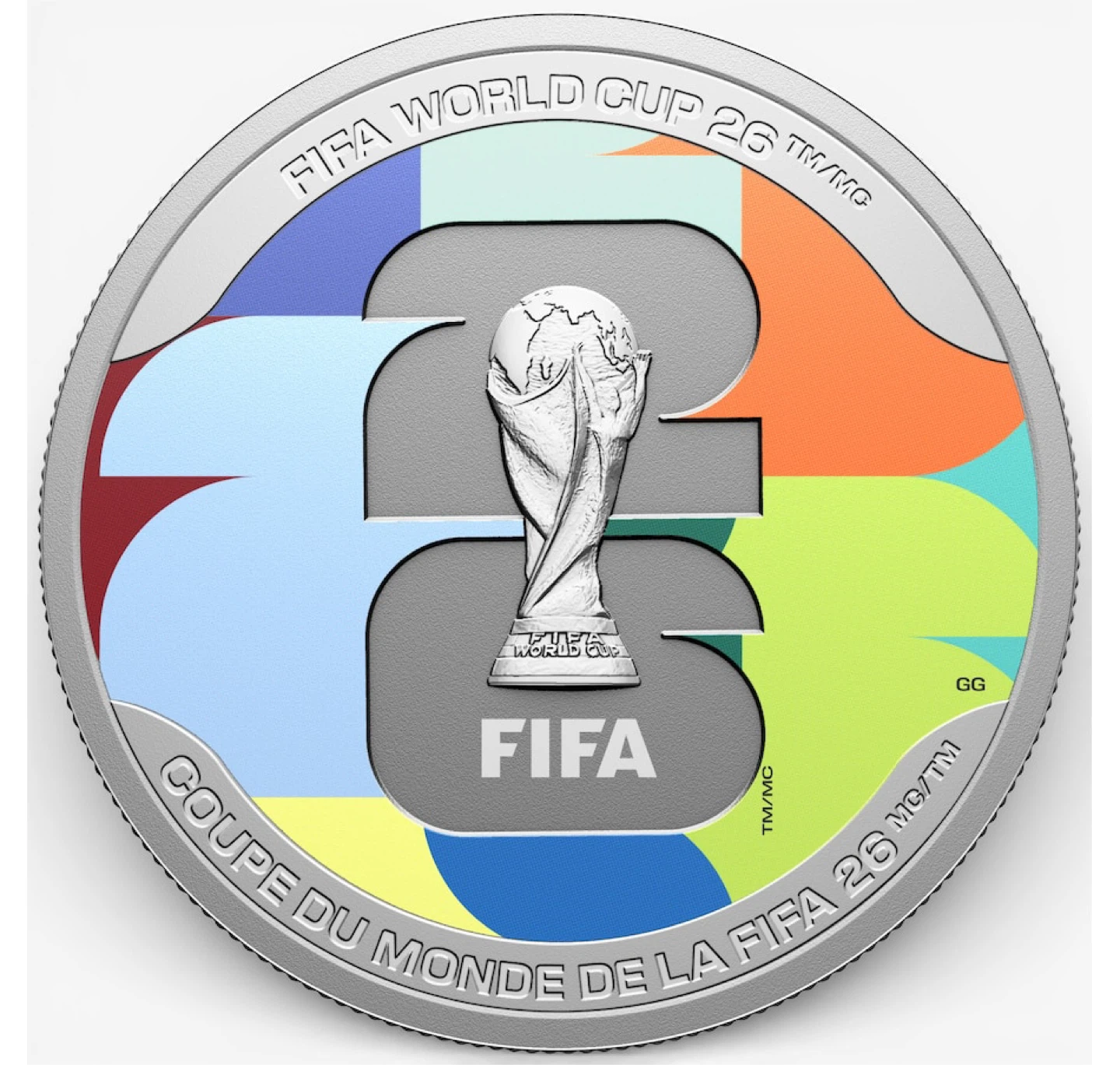RCM FIFA World Cup 2026 20 Dollar 1 oz silver Coin