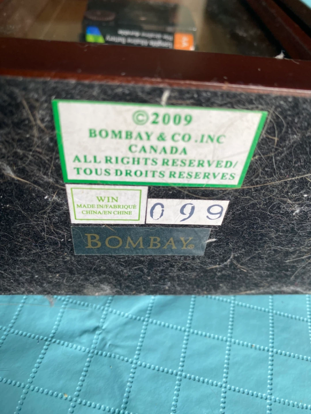 Bombay & Co. Inc. Wooden Mantel Clock - photo 3