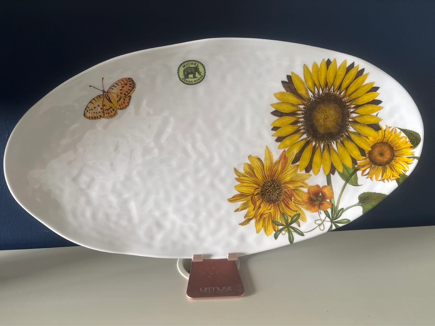 Michel Design Works Sunflower Platter