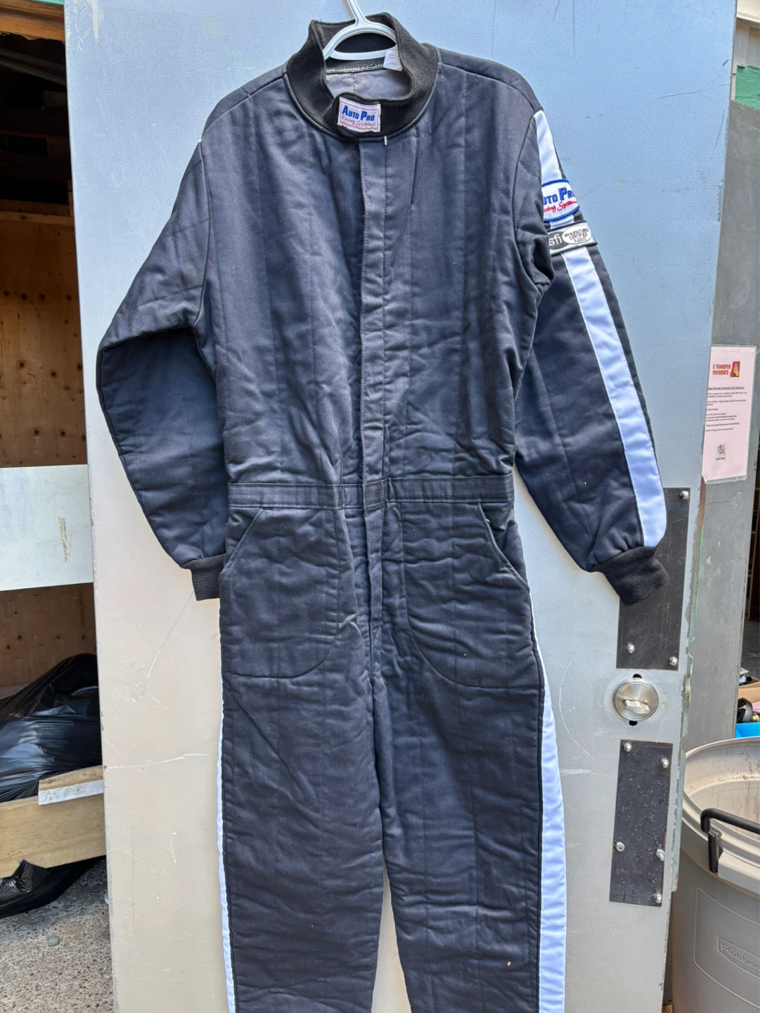 Auto Pro Racing Systems Racing Suit and Gloves