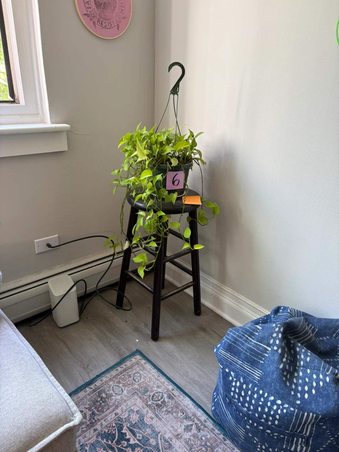 Black Stools/Plant Stands (set of 2) - photo 2