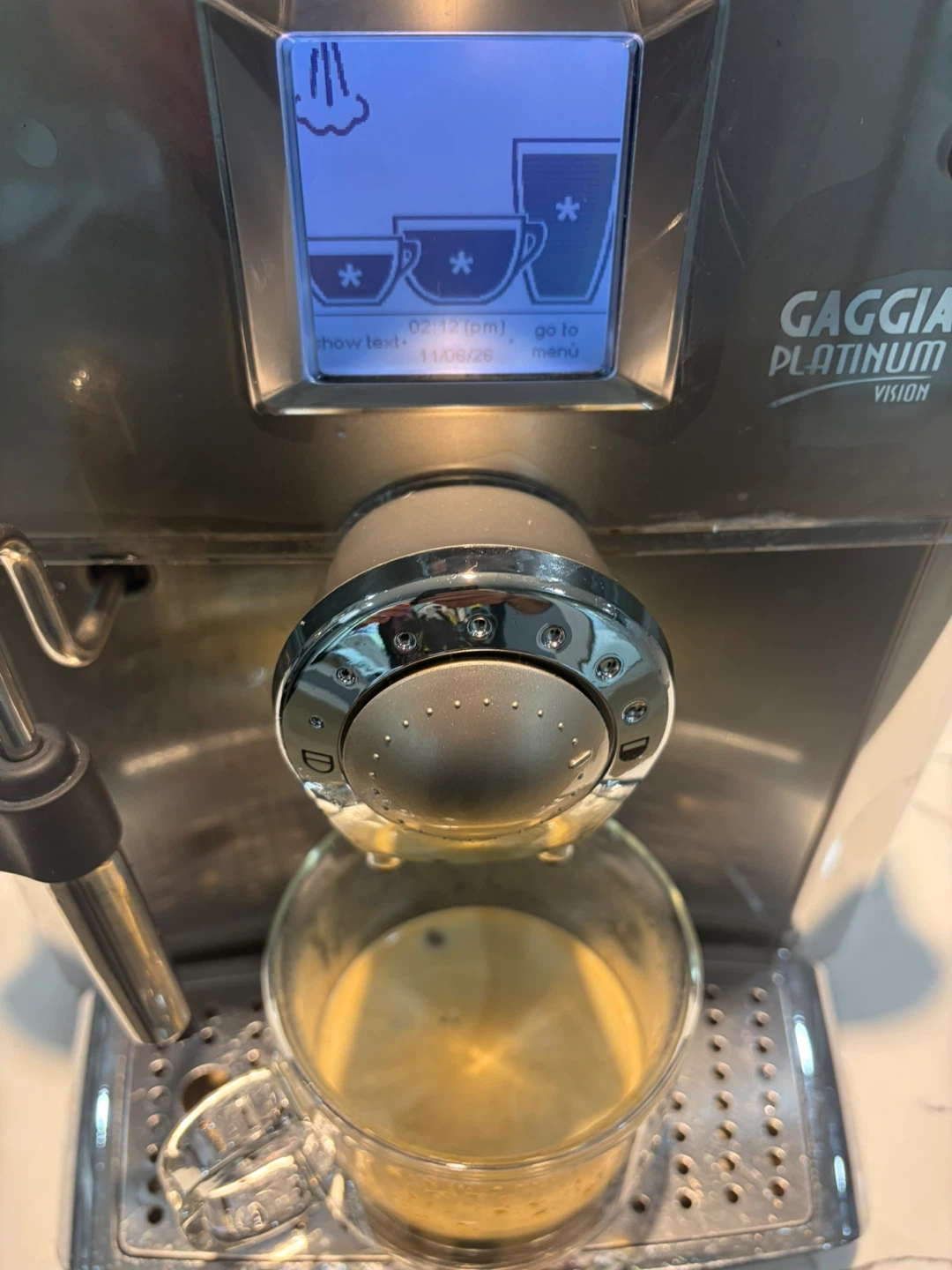 Gaggia Platinum Vision Super Automatic Espresso Machine - photo 3
