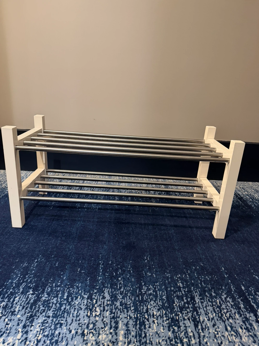 IKEA TJUSIG Shoe Rack - White - photo 3