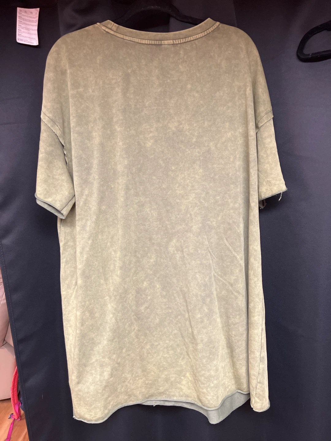 Green Cutout T-Shirt Dress - photo 2