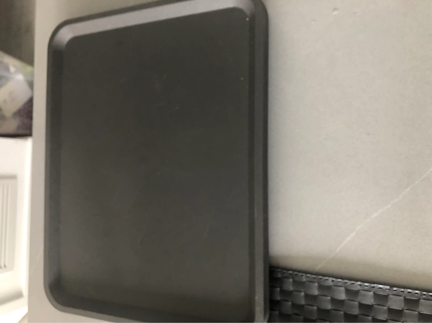 Set of 5 Ikea Grey Plastic Trays - photo 2