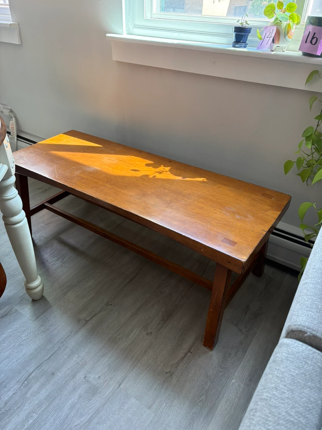Wooden Bench (or Coffee Table) - photo 2