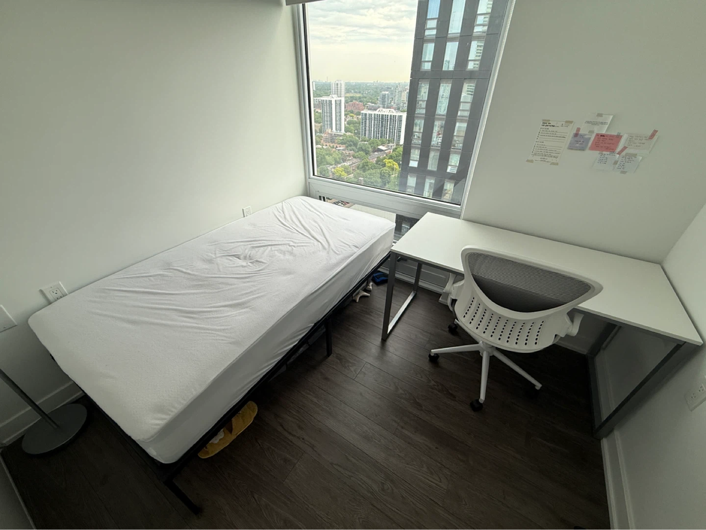 LIKE NEW Mattress Frame ($150) | Desk Chair ($150) | Moving Sale