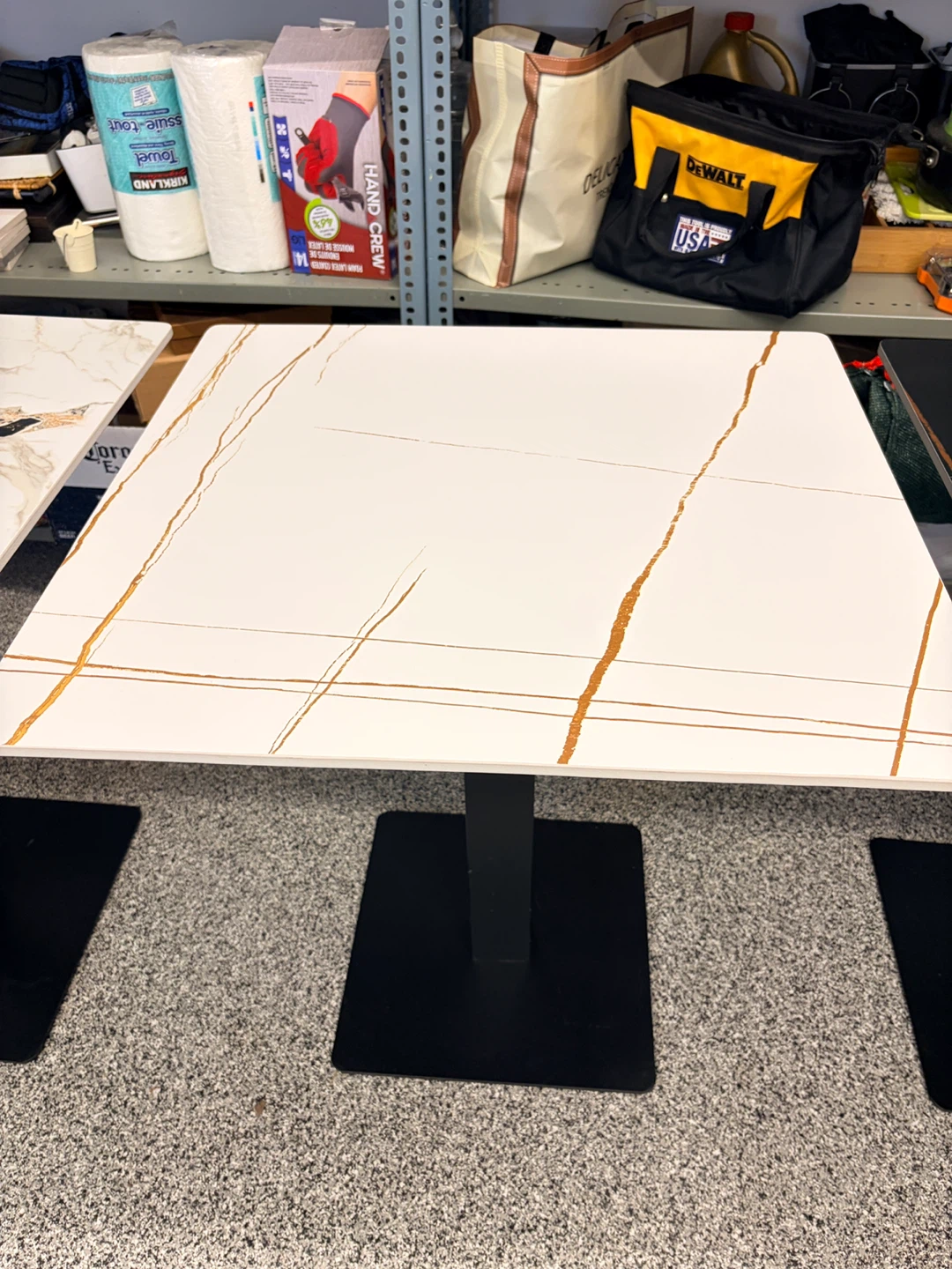 Square Dining Table - Modern Marble Design - photo 3