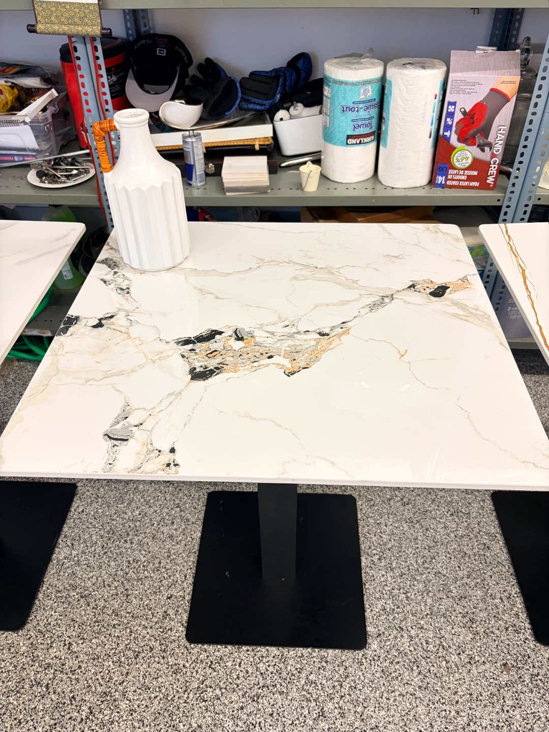 Square Dining Table - Modern Marble Design - photo 4