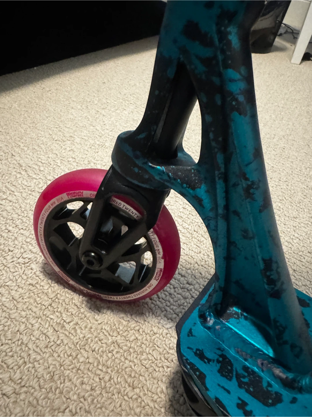 Prodigy S8 scooter blue and pink, rarely used