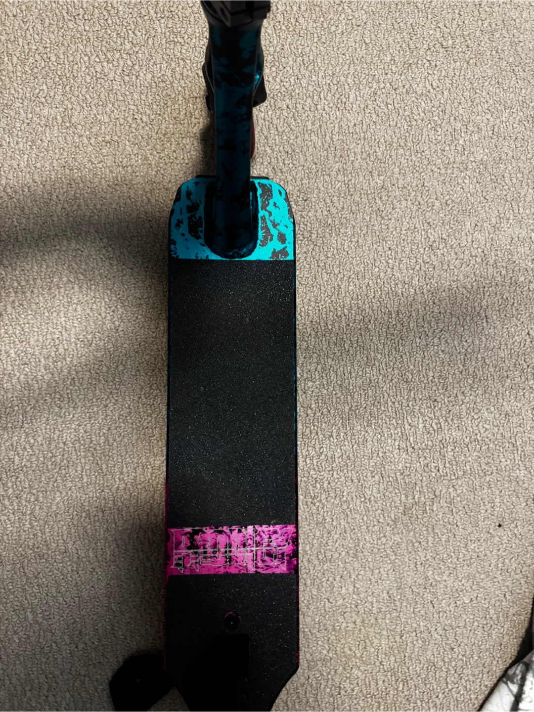 Prodigy S8 scooter blue and pink, rarely used - photo 4