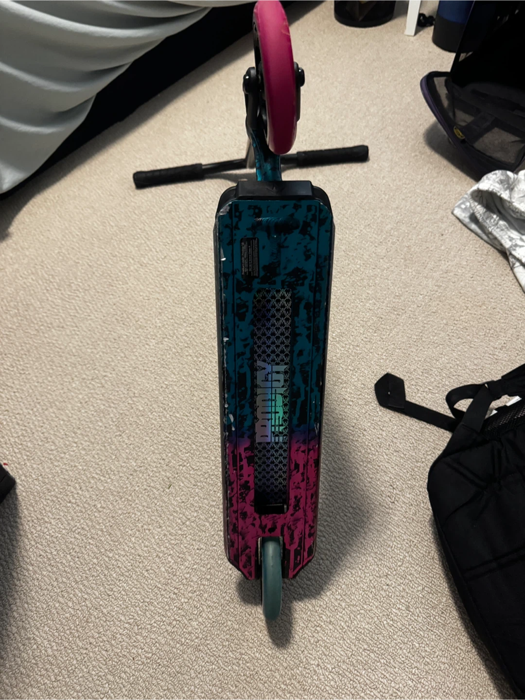 Prodigy S8 scooter blue and pink, rarely used - photo 5
