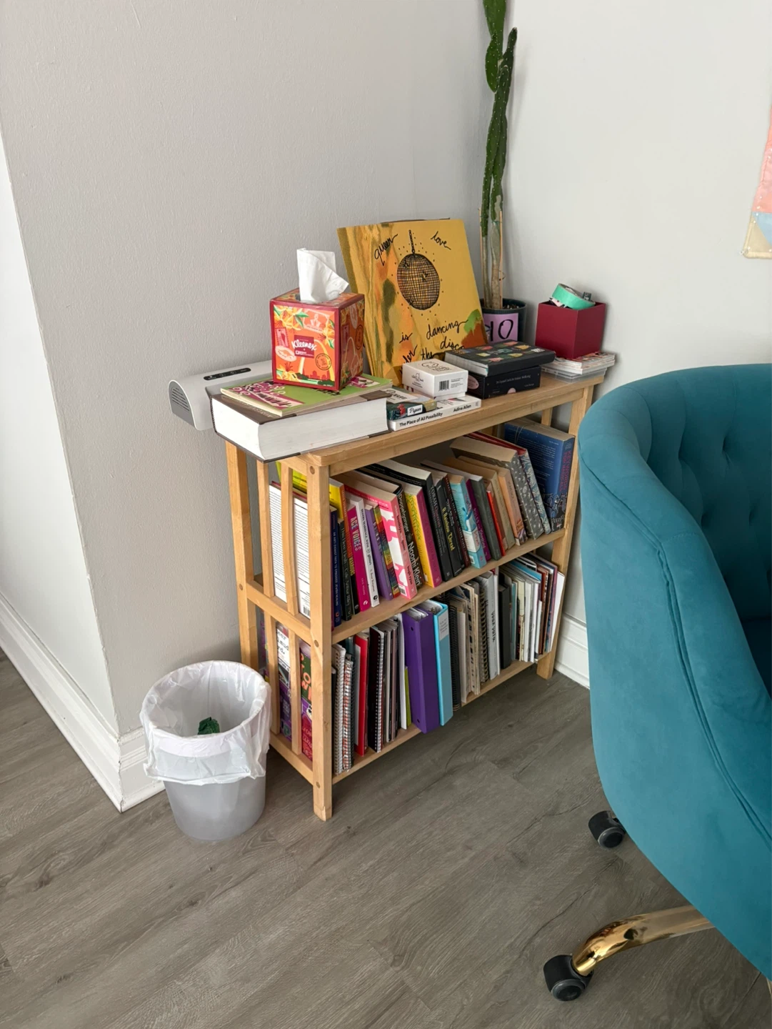 Wooden Bookshelf