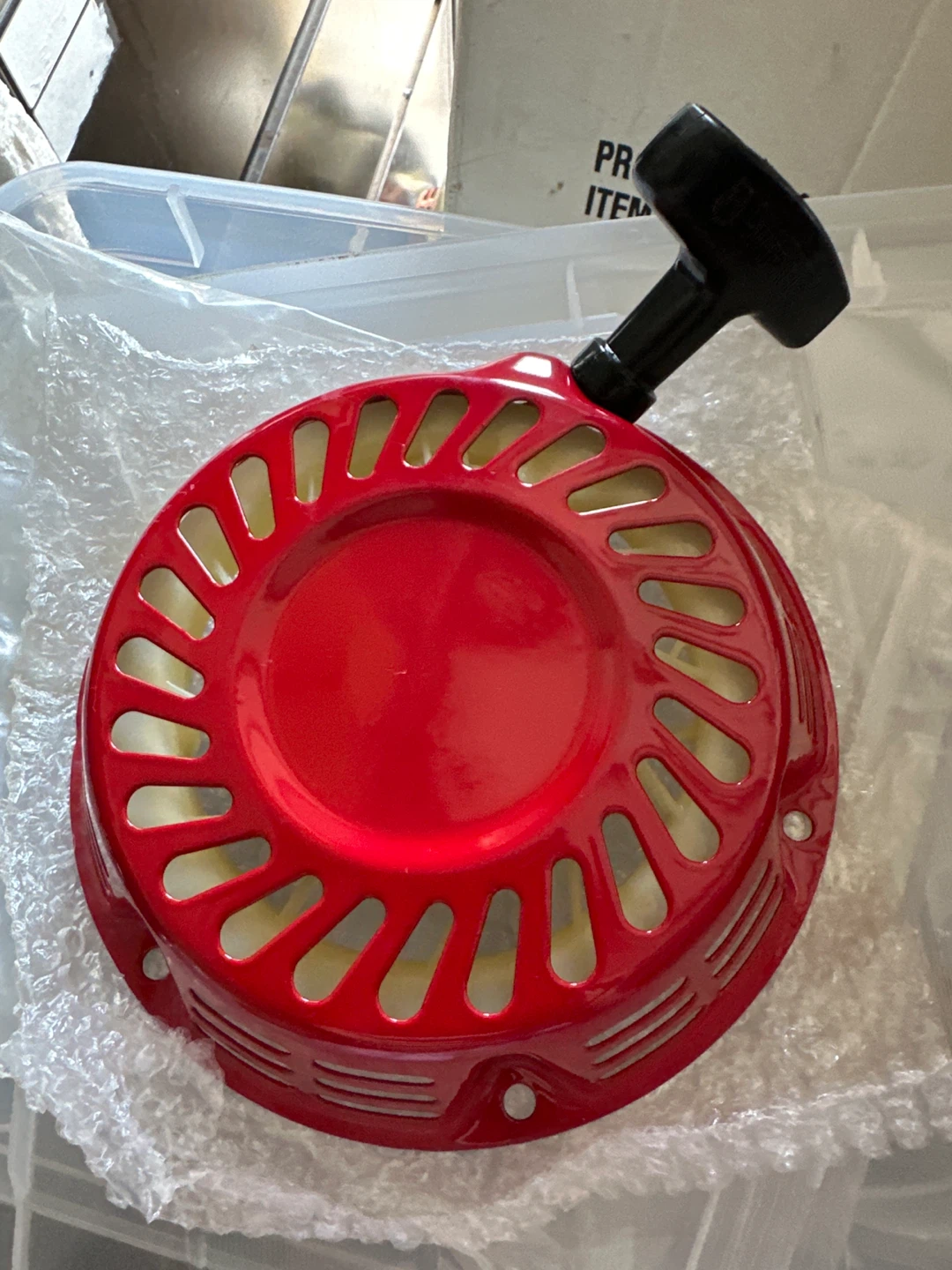 Red Recoil Pull Starter Assembly