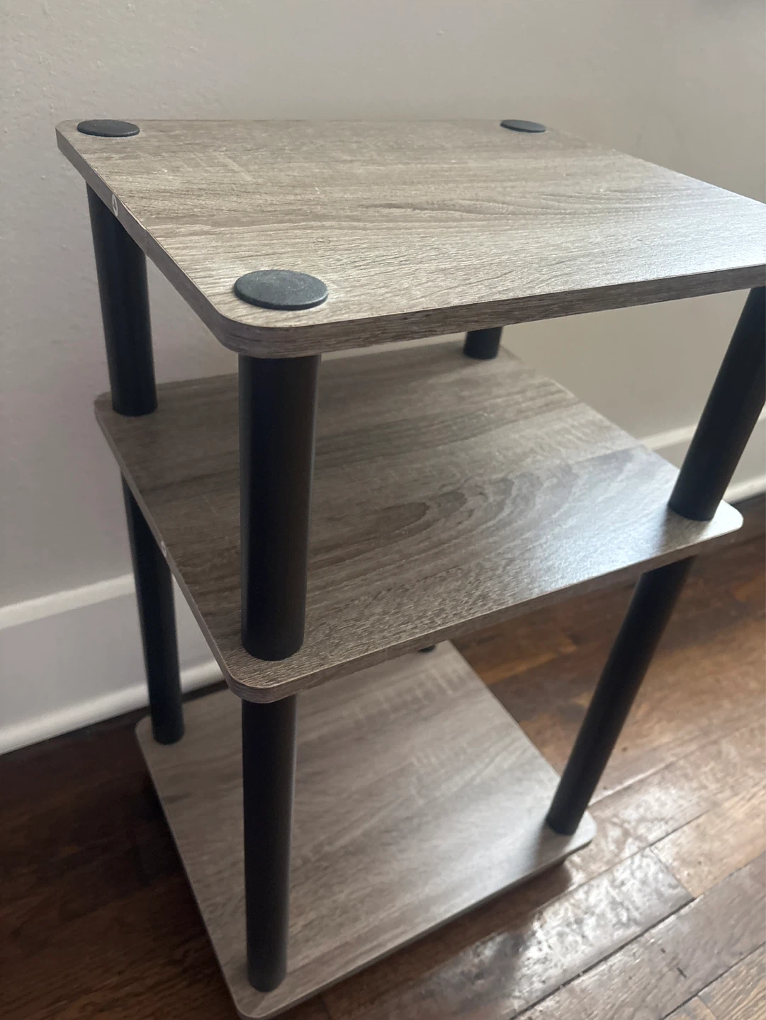 3-Tier Wood Grain Side Table - photo 5