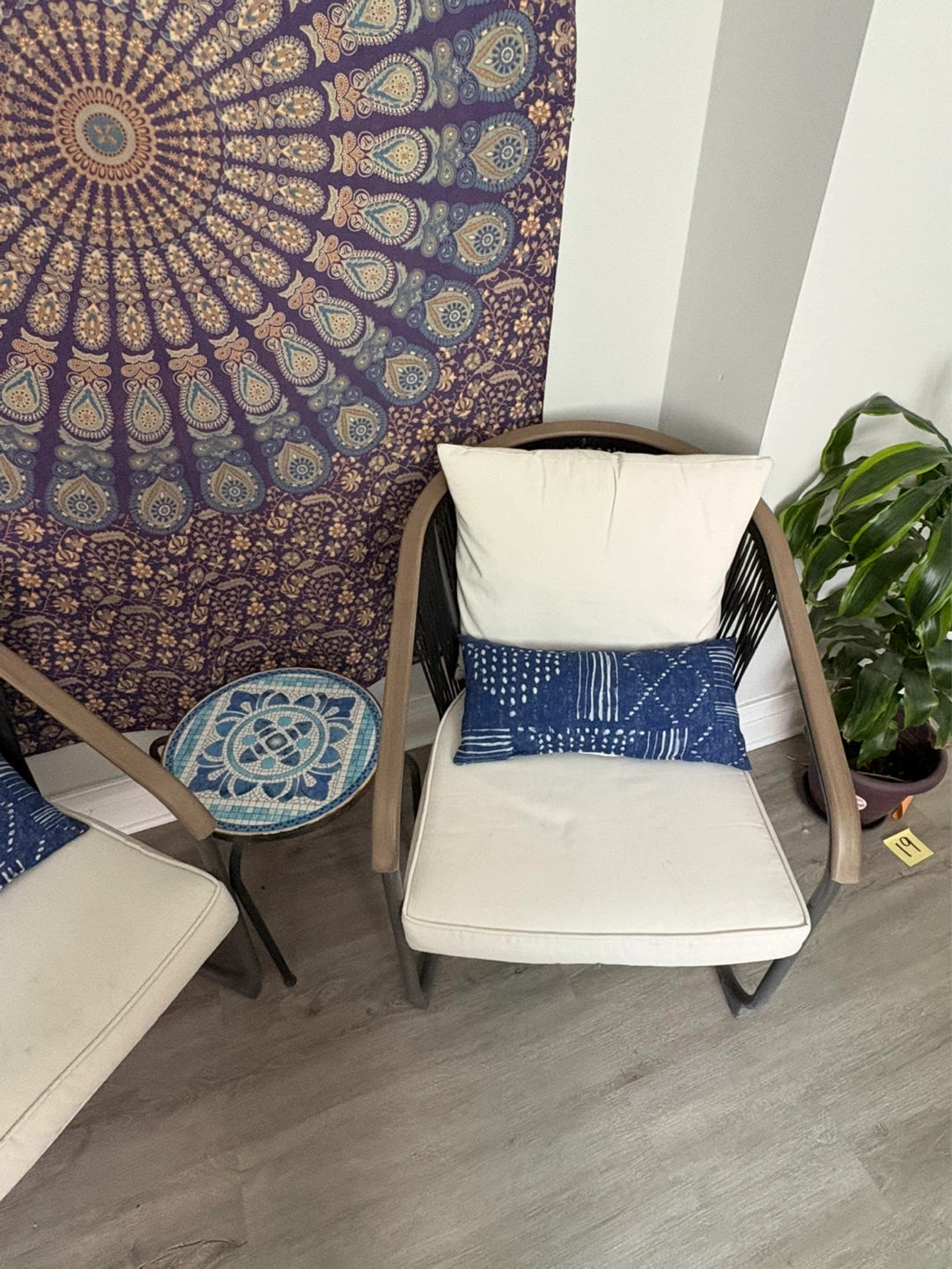Mosaic Round Side Table - photo 2