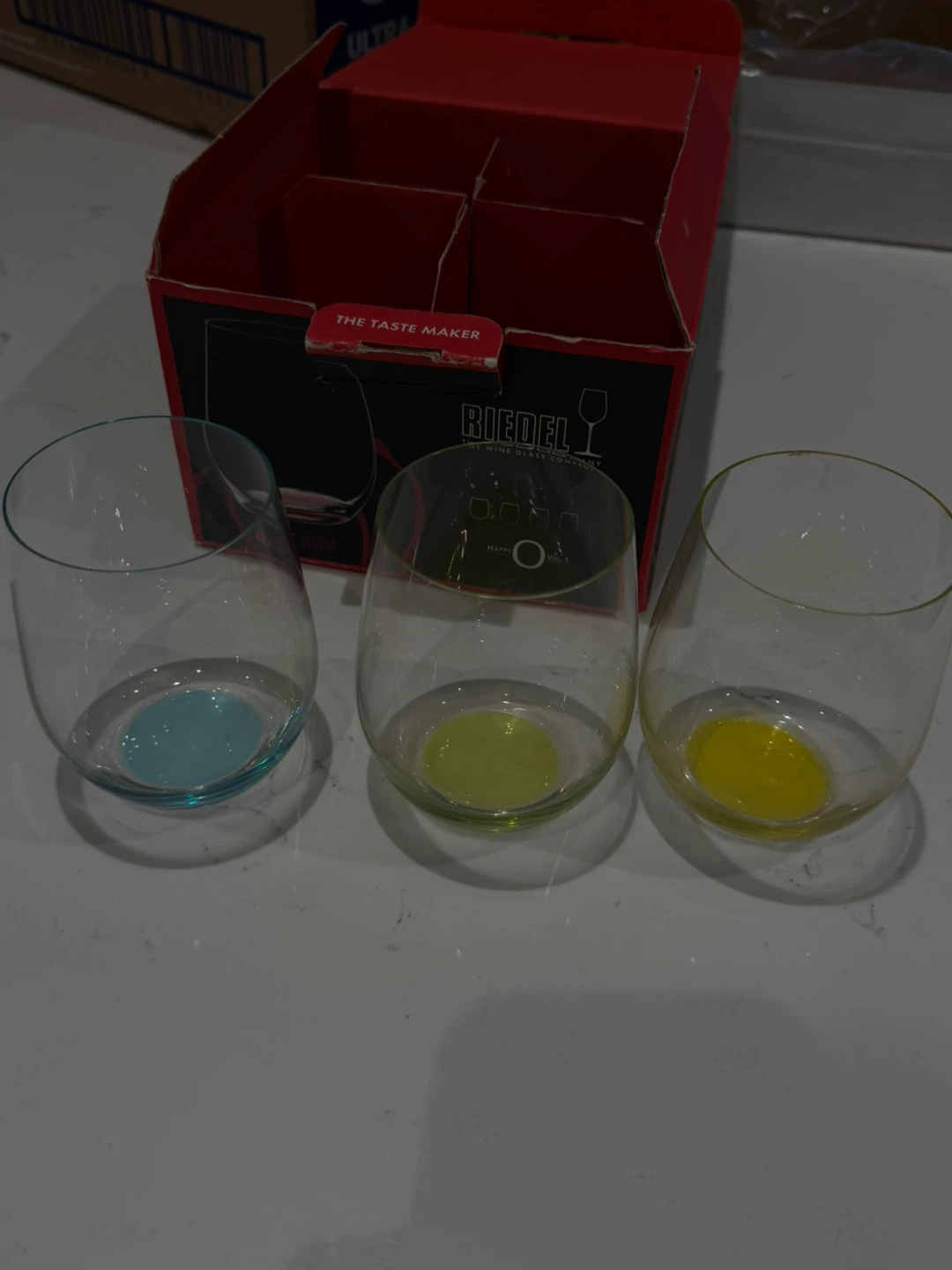 Riedel "The Taste Maker" Set of 3 Stemless Wine Glasses - photo 2