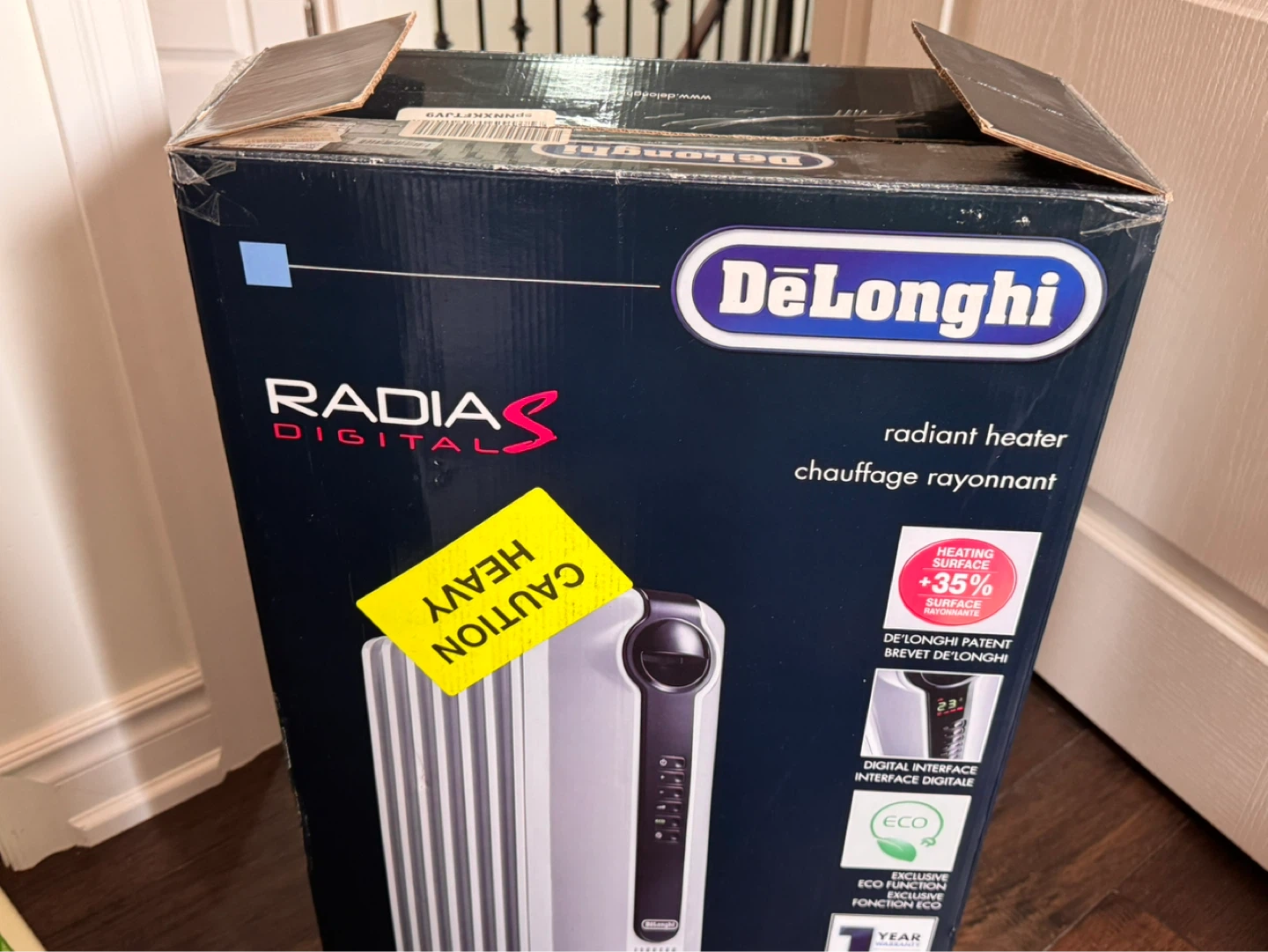 De'Longhi Oil-Filled Radiator Space Heater - photo 3