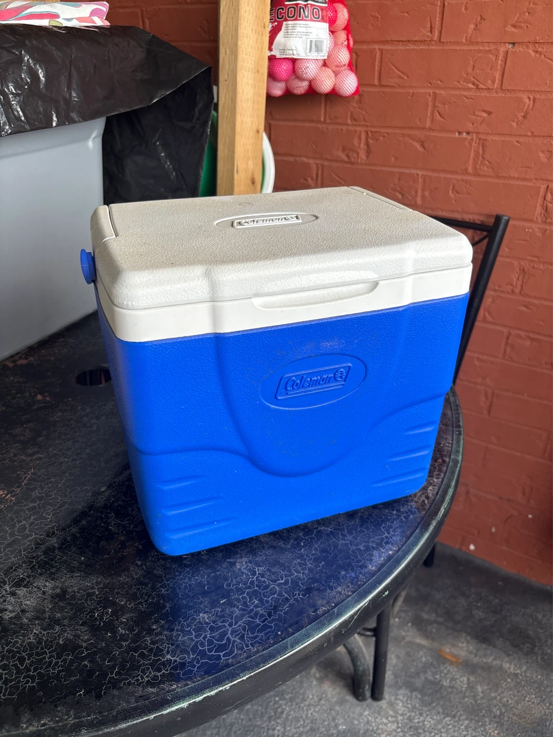 Blue Coleman Cooler