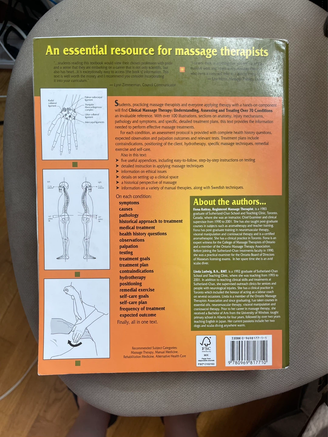 Clinical Massage Therapy Book Rattray for RMTs - photo 2