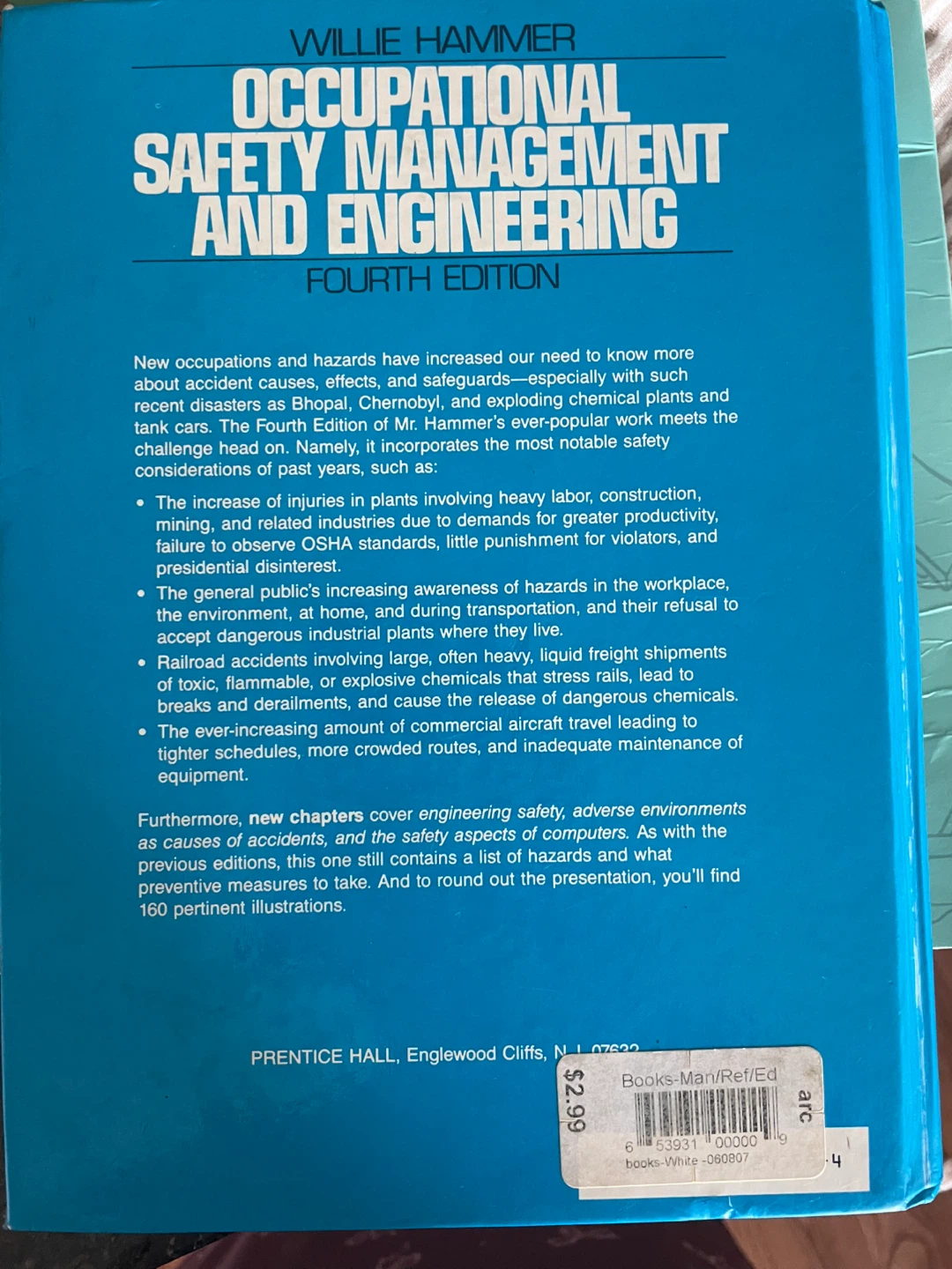 Occupational Safety Management and Engineering by Willie Hammer