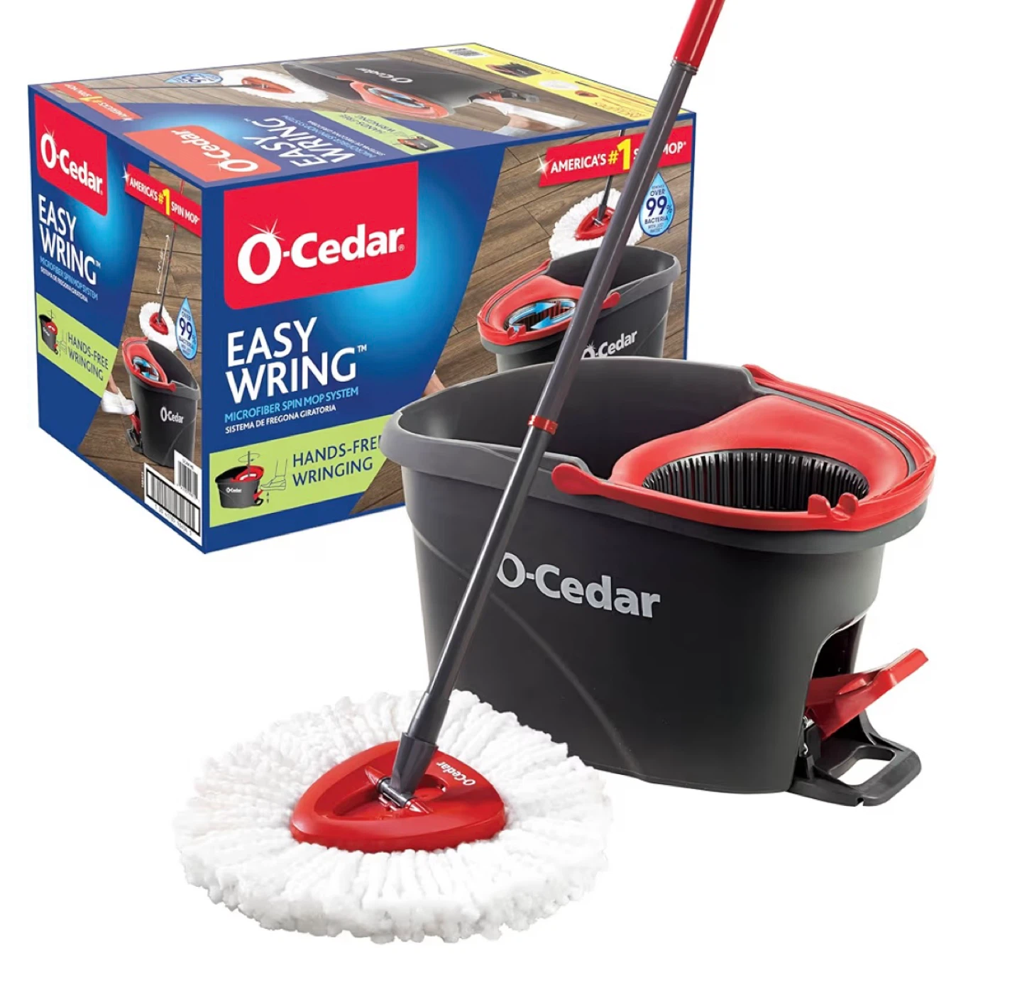 O-Cedar Easy Wring Microfiber Spin Mop System