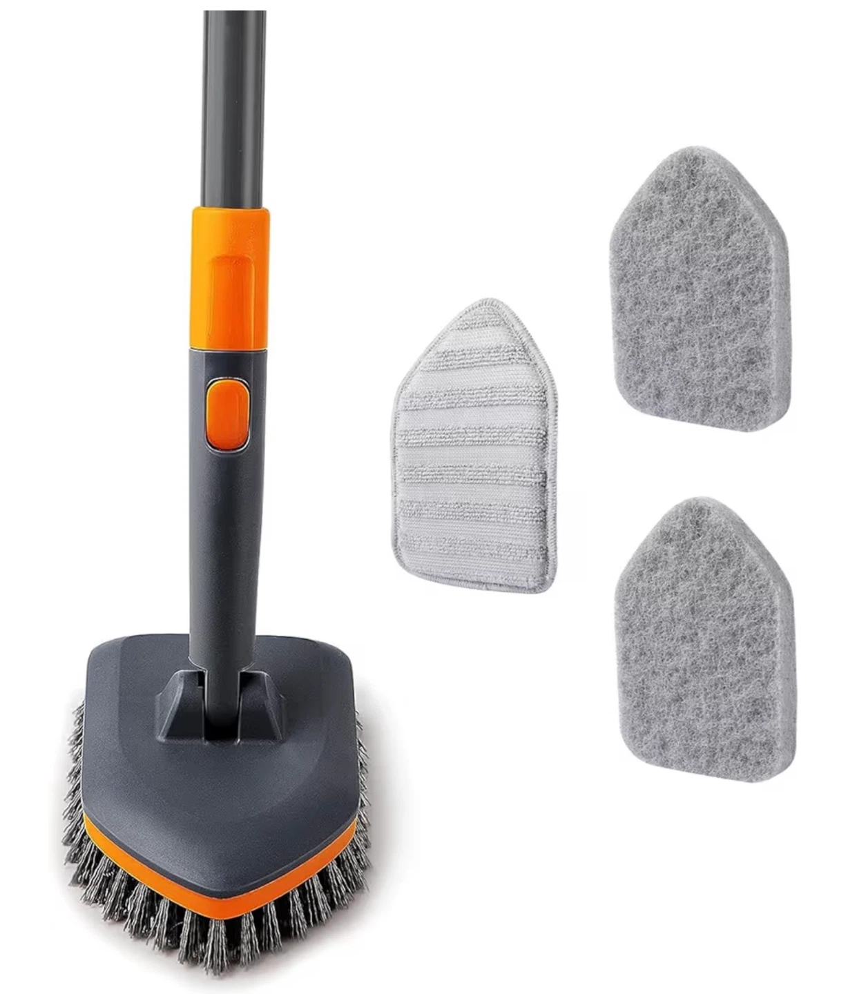 Extendable Cleaning Brush with 3 Heads