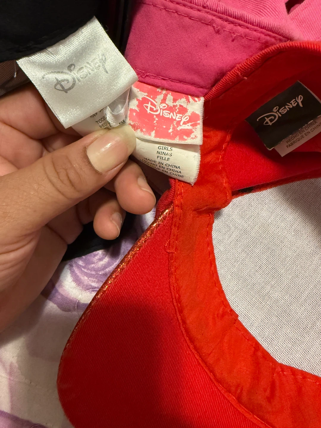 Disney Minnie Mouse Girls Baseball Caps - 3 Pack - photo 3