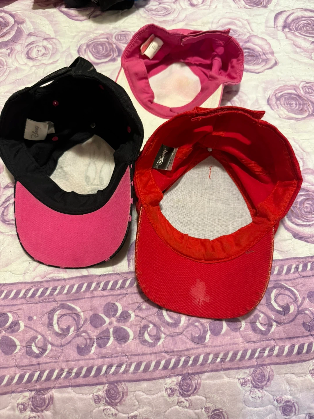 Disney Minnie Mouse Girls Baseball Caps - 3 Pack - photo 4