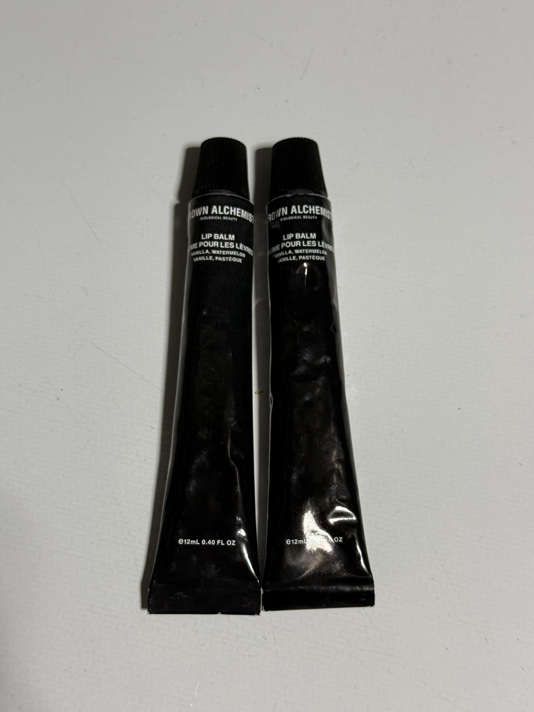 Grown Alchemist Lip Balm Duo – New (Vanilla & Watermelon)