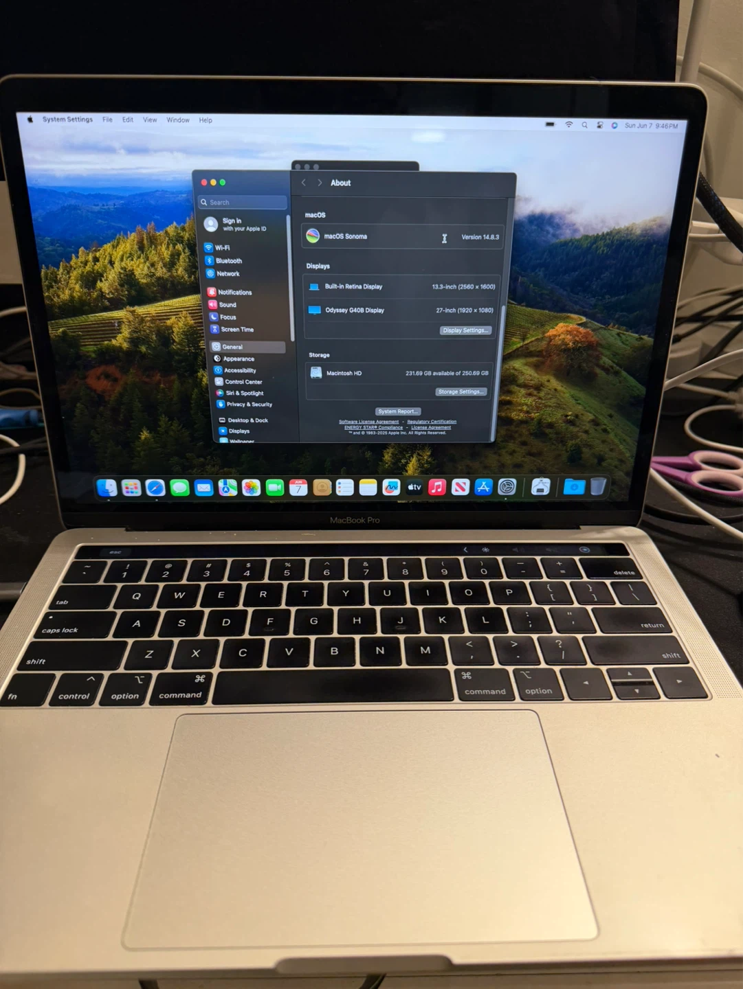 Apple MacBook Pro 13” 2018 i5 8GB 256GB SSD Silver - photo 2