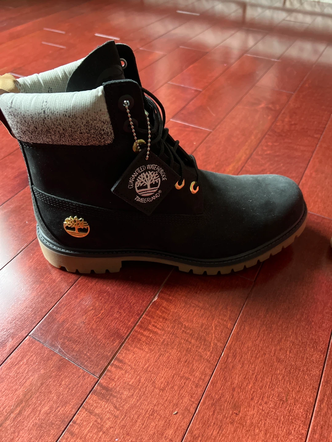 Promotional Timberland x NBA Boots (Red & Black) - photo 2