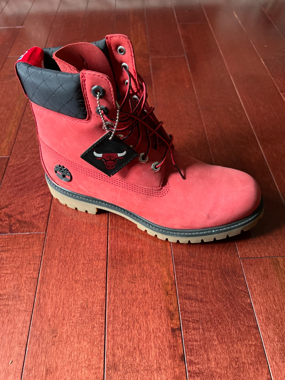 Promotional Timberland x NBA Boots (Red & Black) - photo 3