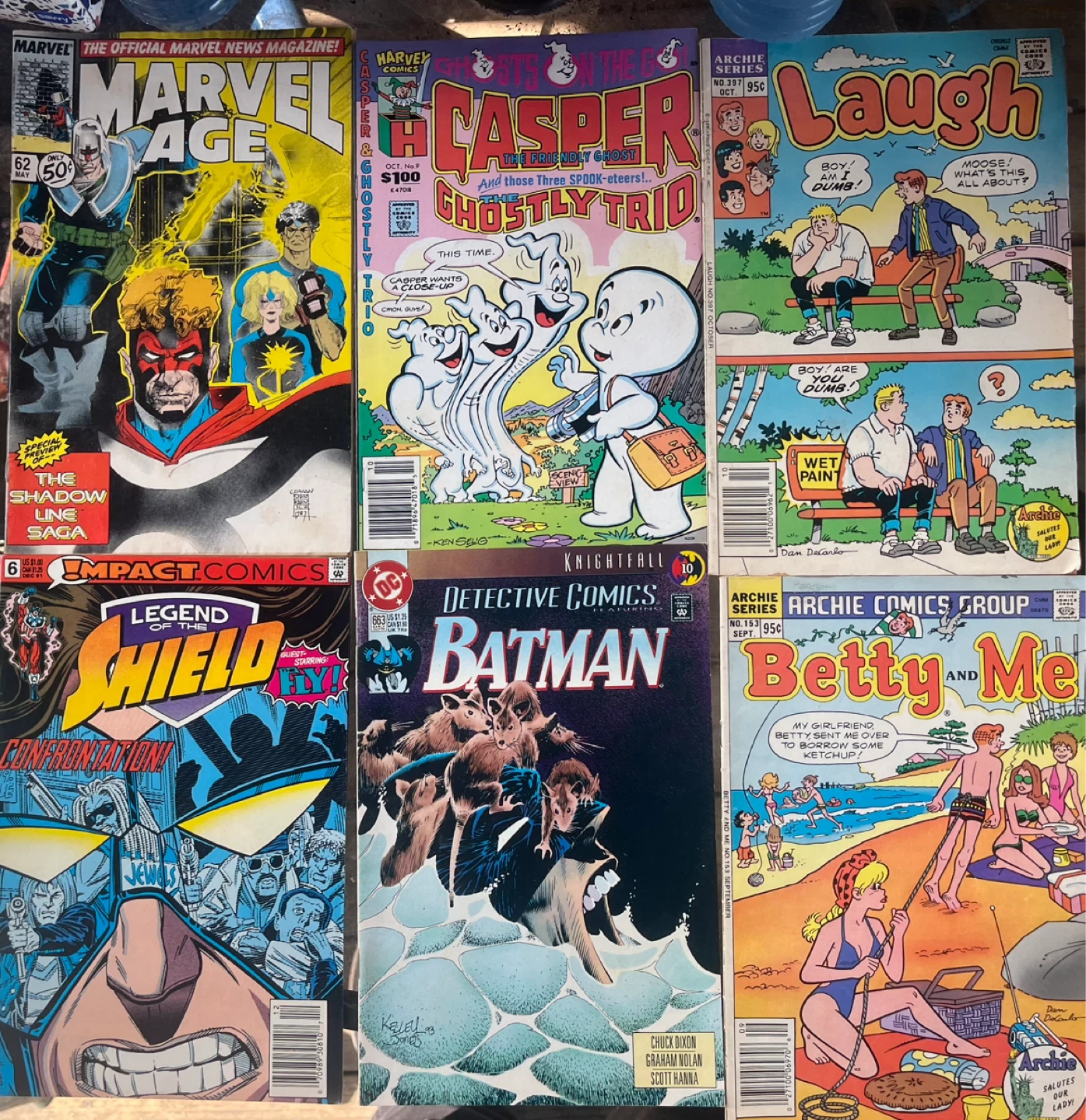 Marvel Age Comic Book