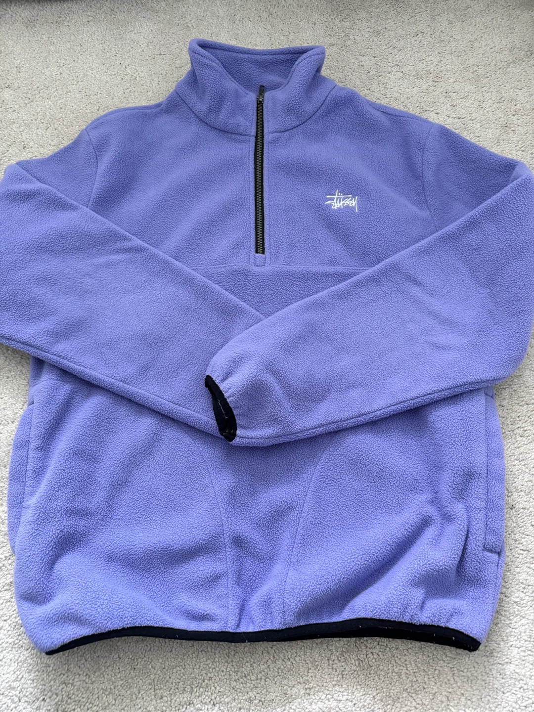 Stüssy Fleece Quarterzip - photo 2