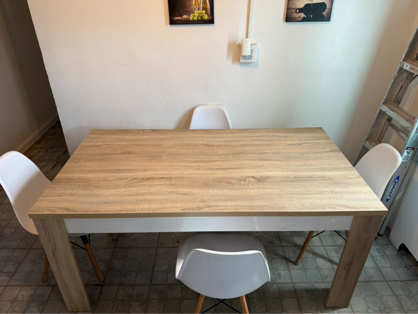 Kitchen table with 4 chairs - photo 2