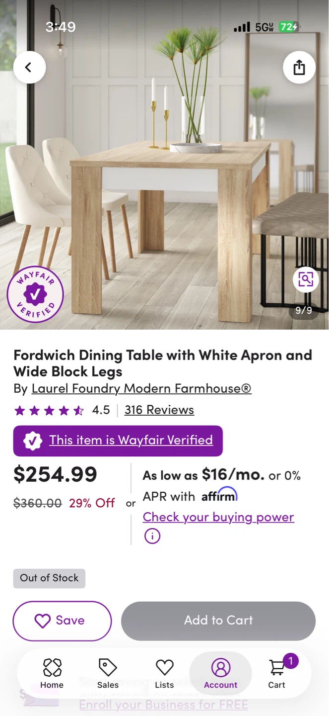Kitchen table with 4 chairs - photo 5