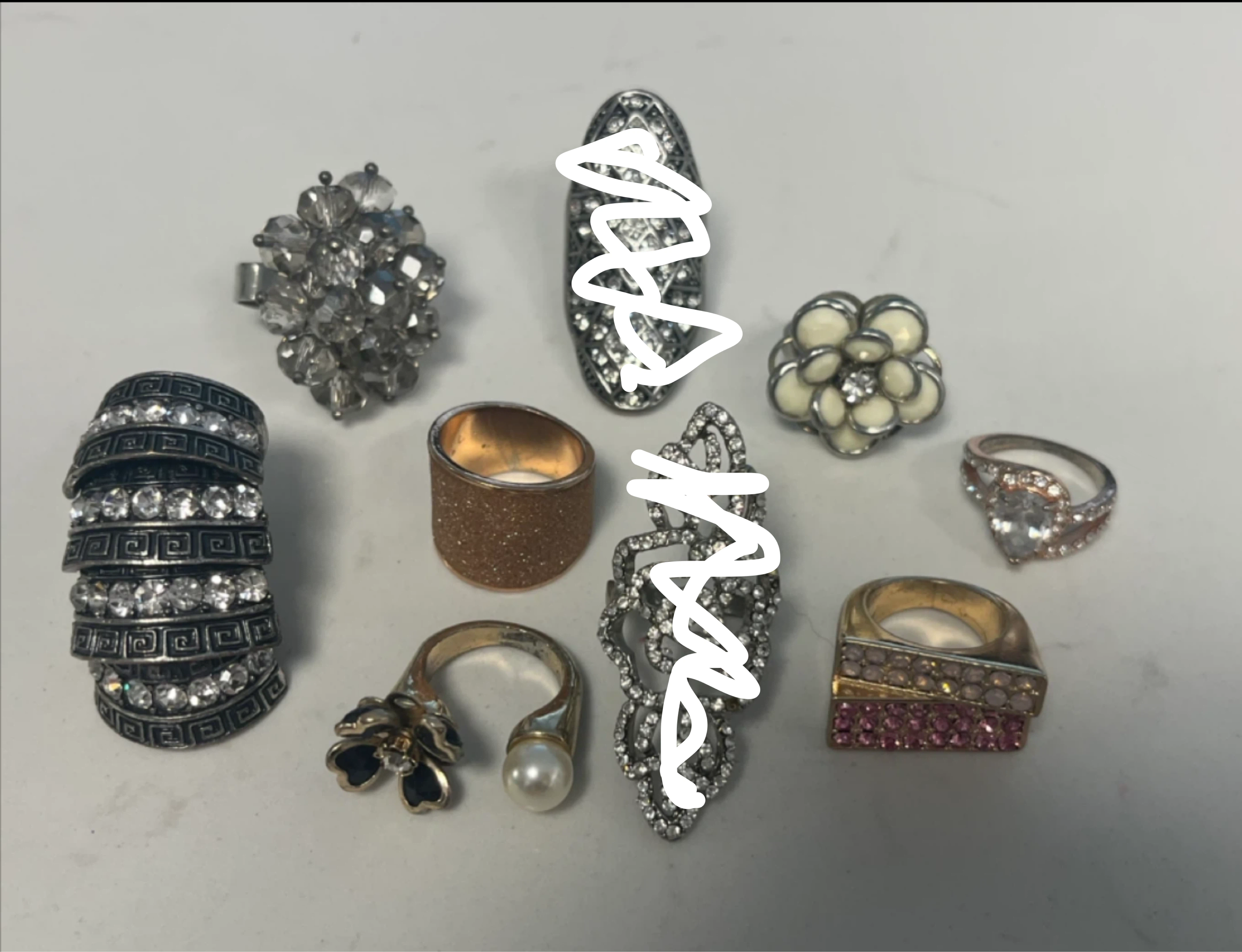 Assorted Fashion Rings$2-4 each