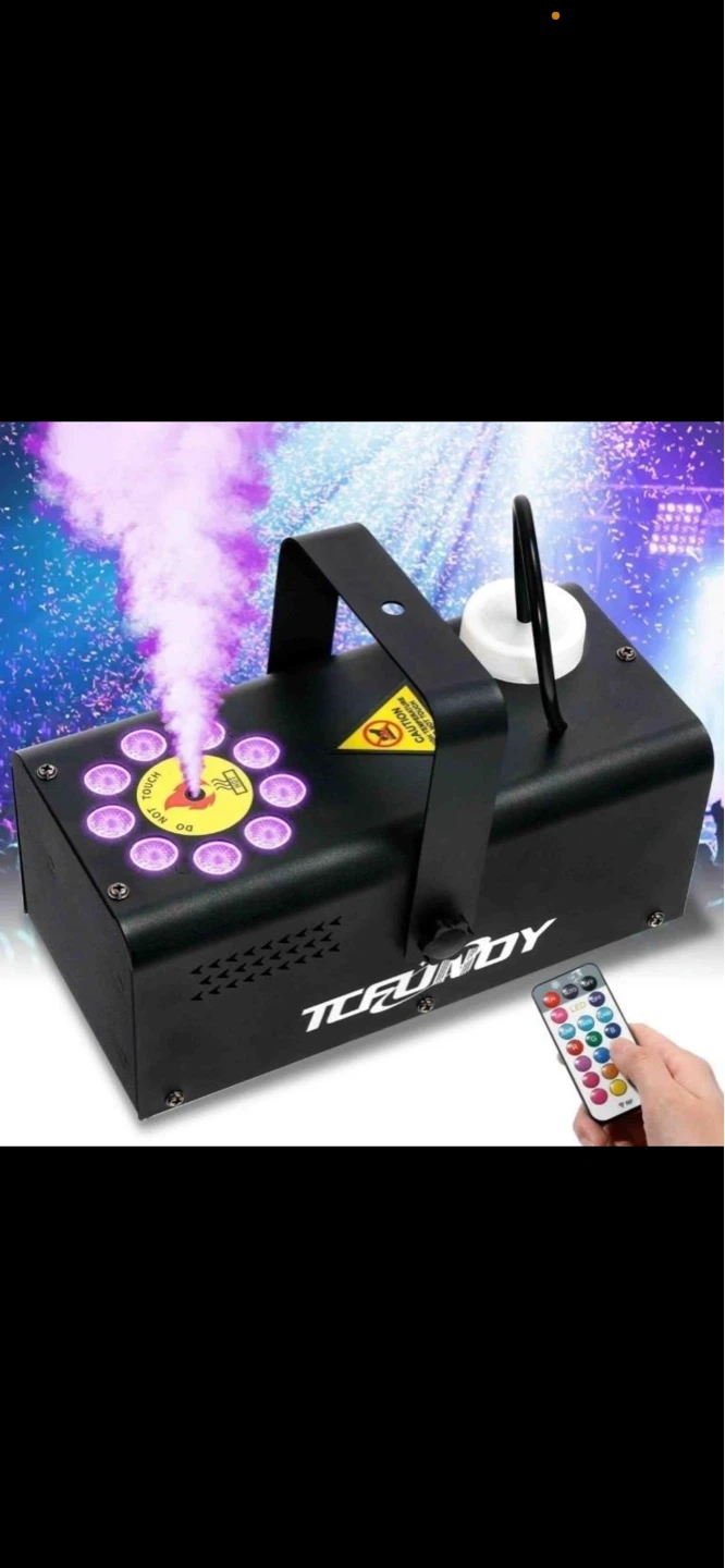 TCFUNBOY Fog Machine with Remote Control
